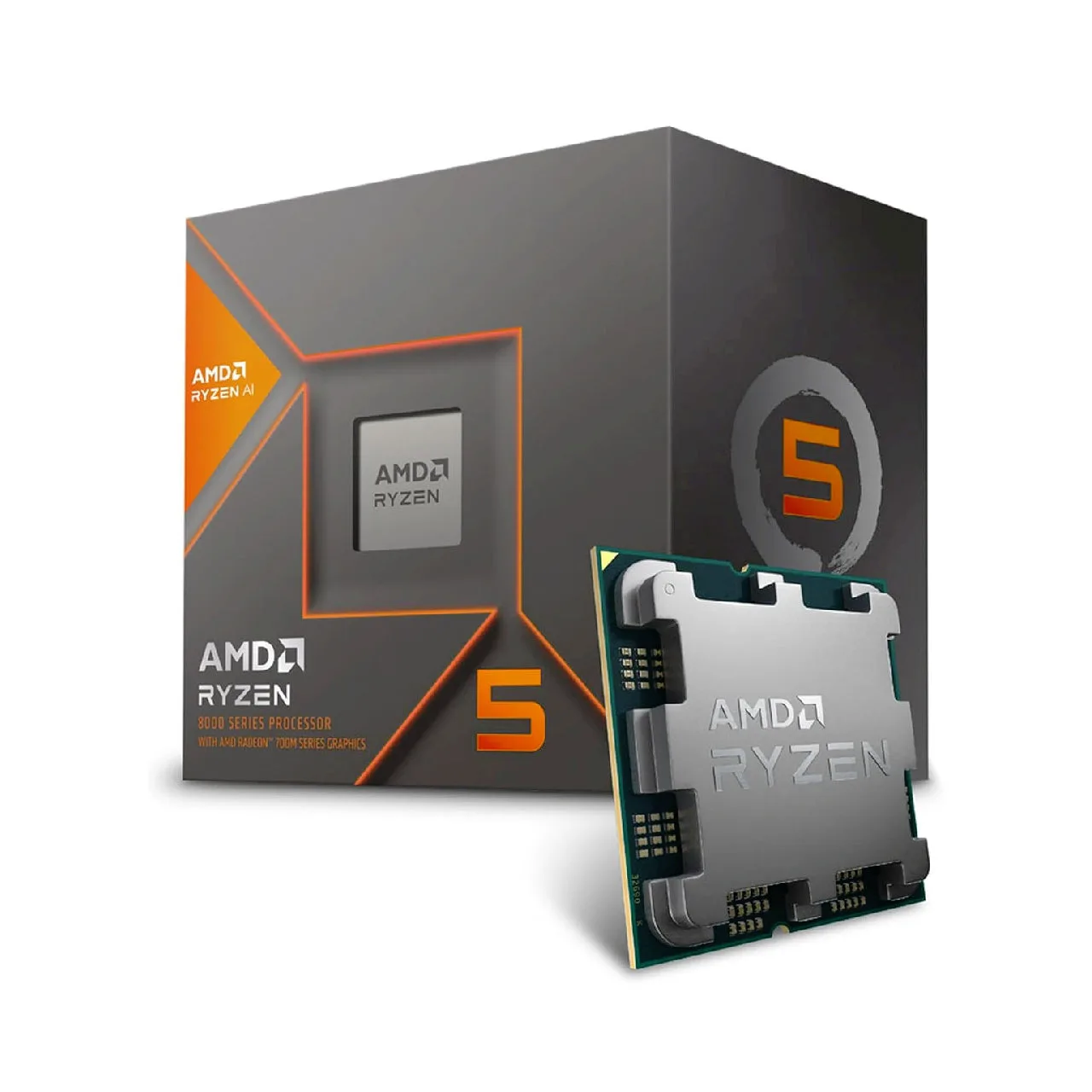 AMD Ryzen 5 8600G | 6-Core 4.3GHz AM5 Radeon 760M iGPU CPU | 100-100001237BOX