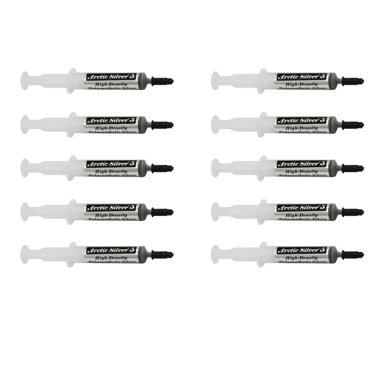 Arctic Silver 5 Thermal Paste | 99.9% Silver | 12g | AS5-12G - 10 Pieces