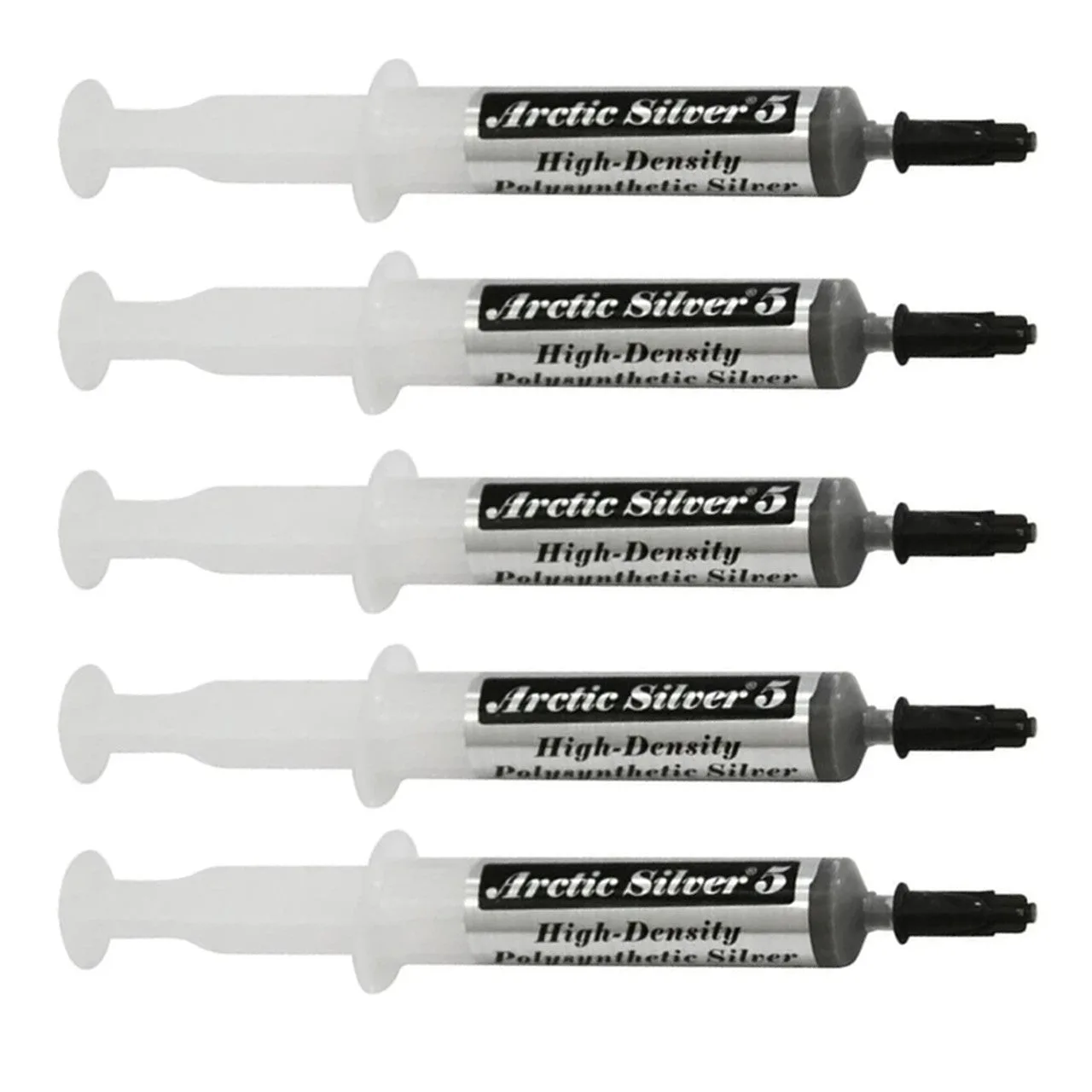 Arctic Silver 5 Thermal Paste | 99.9% Silver | 12g | AS5-12G - 5 Pieces