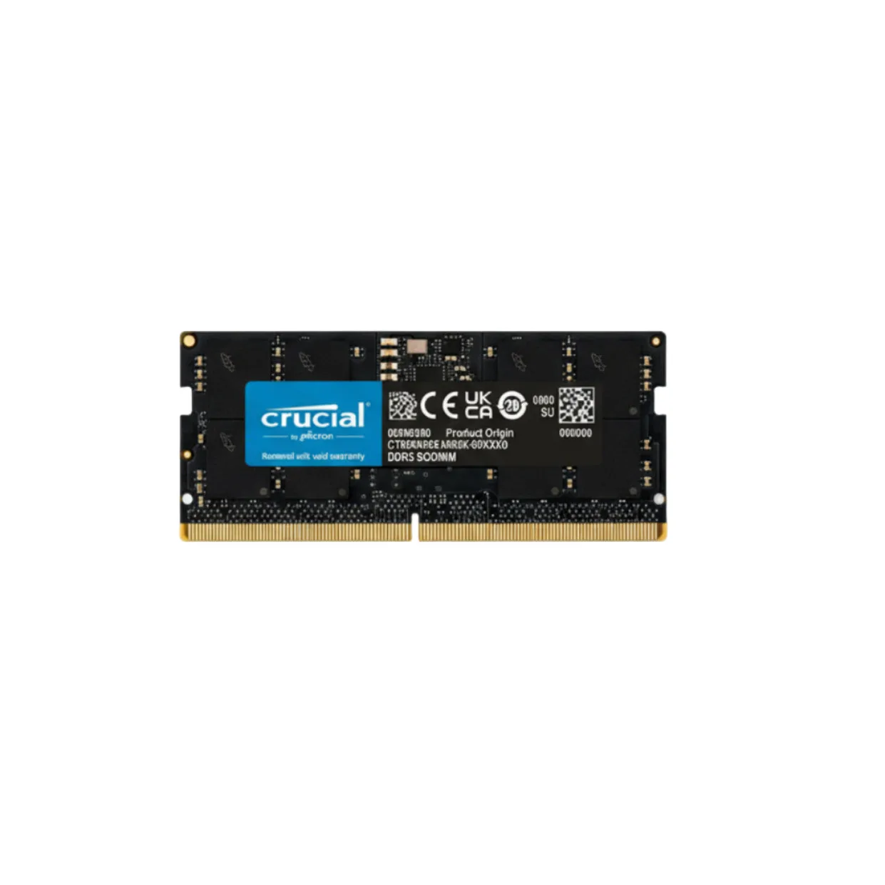 Crucial 16GB DDR5 5600 SODIMM Laptop Memory - CT16G56C46S5