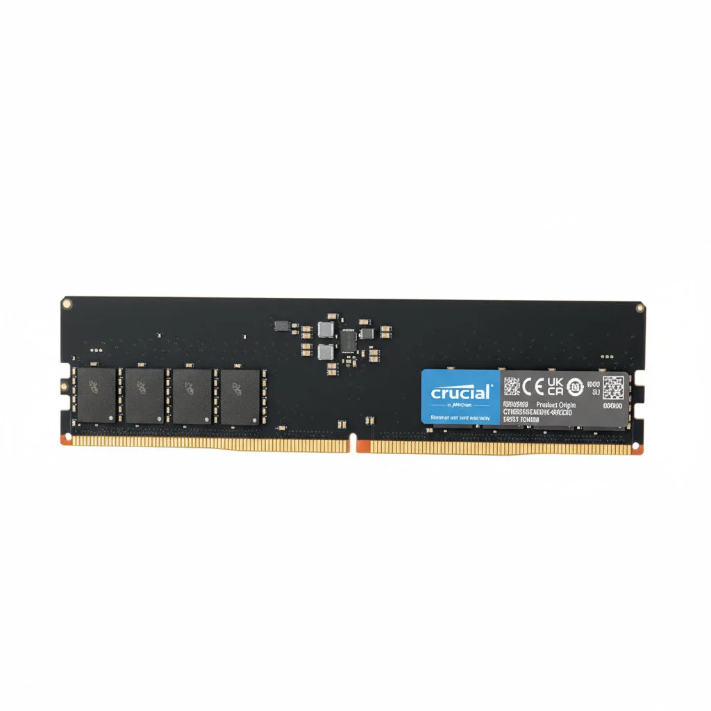 Crucial 32GB DDR5 5600 UDIMM Desktop Memory - CT32G56C46U5