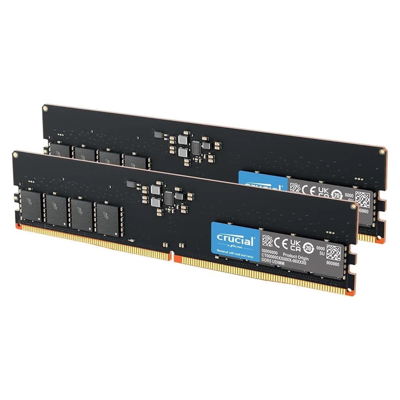 Crucial 32GB Kit DDR5-5600 UDIMM | 2×16GB | CT2K16G56C46U5