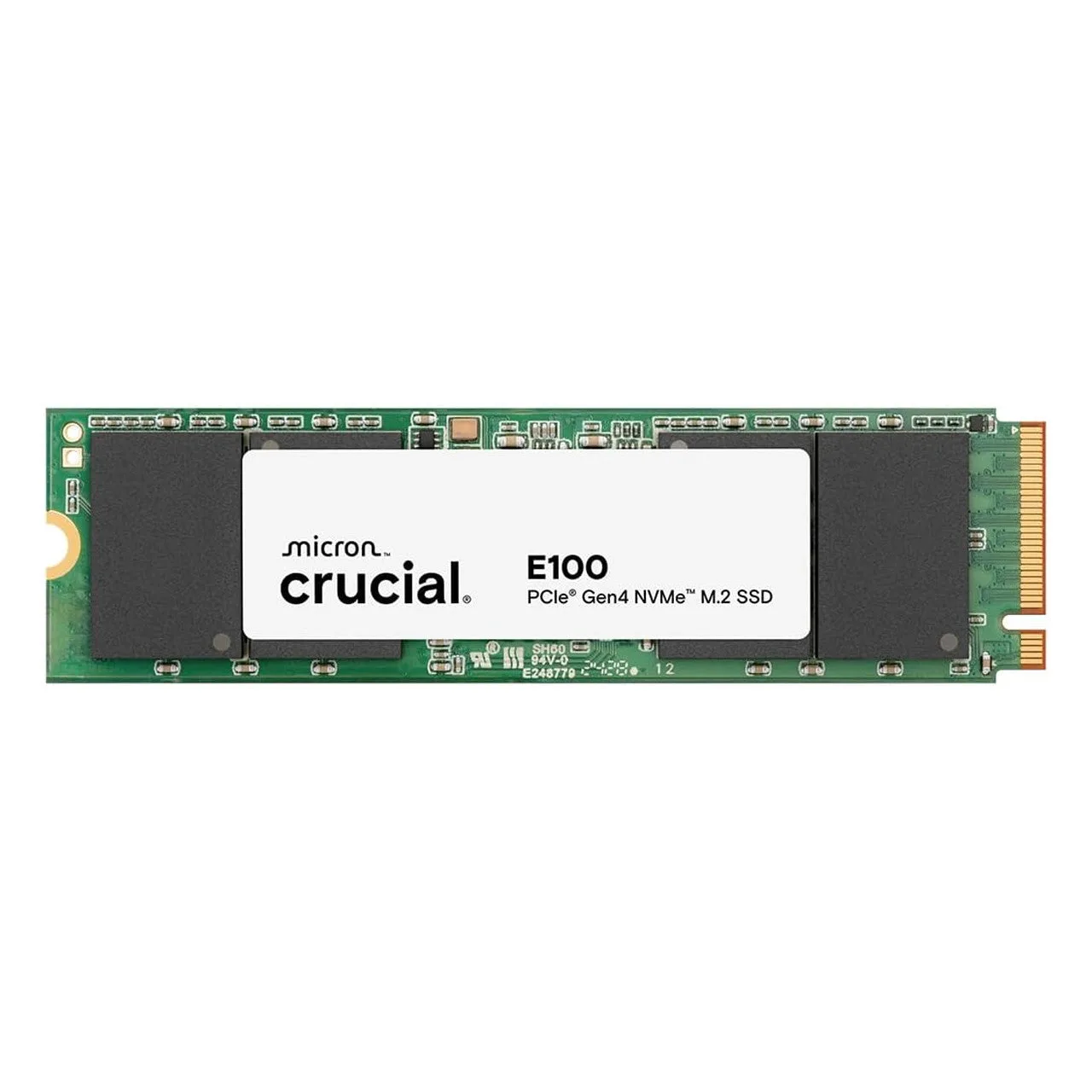 Crucial E100 1TB PCIe Gen4 NVMe M.2 SSD | 5,000MB/s | CT1000E100SSD8
