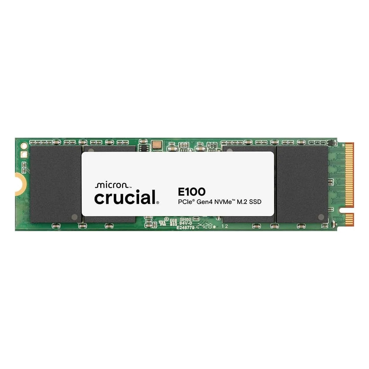 Crucial E100 2TB PCIe Gen4 NVMe M.2 SSD | 5,000MB/s | CT2000E100SSD8
