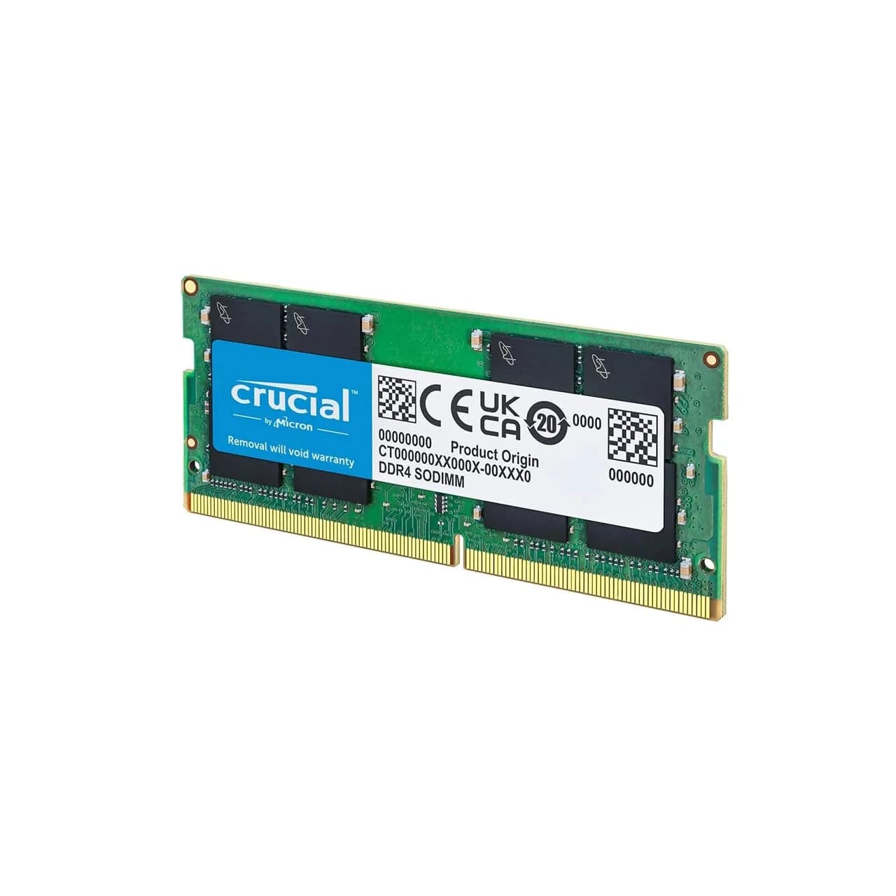 Crucial RAM 32GB DDR4 3200 MHz CL22 Laptop Memory - Pack of 1