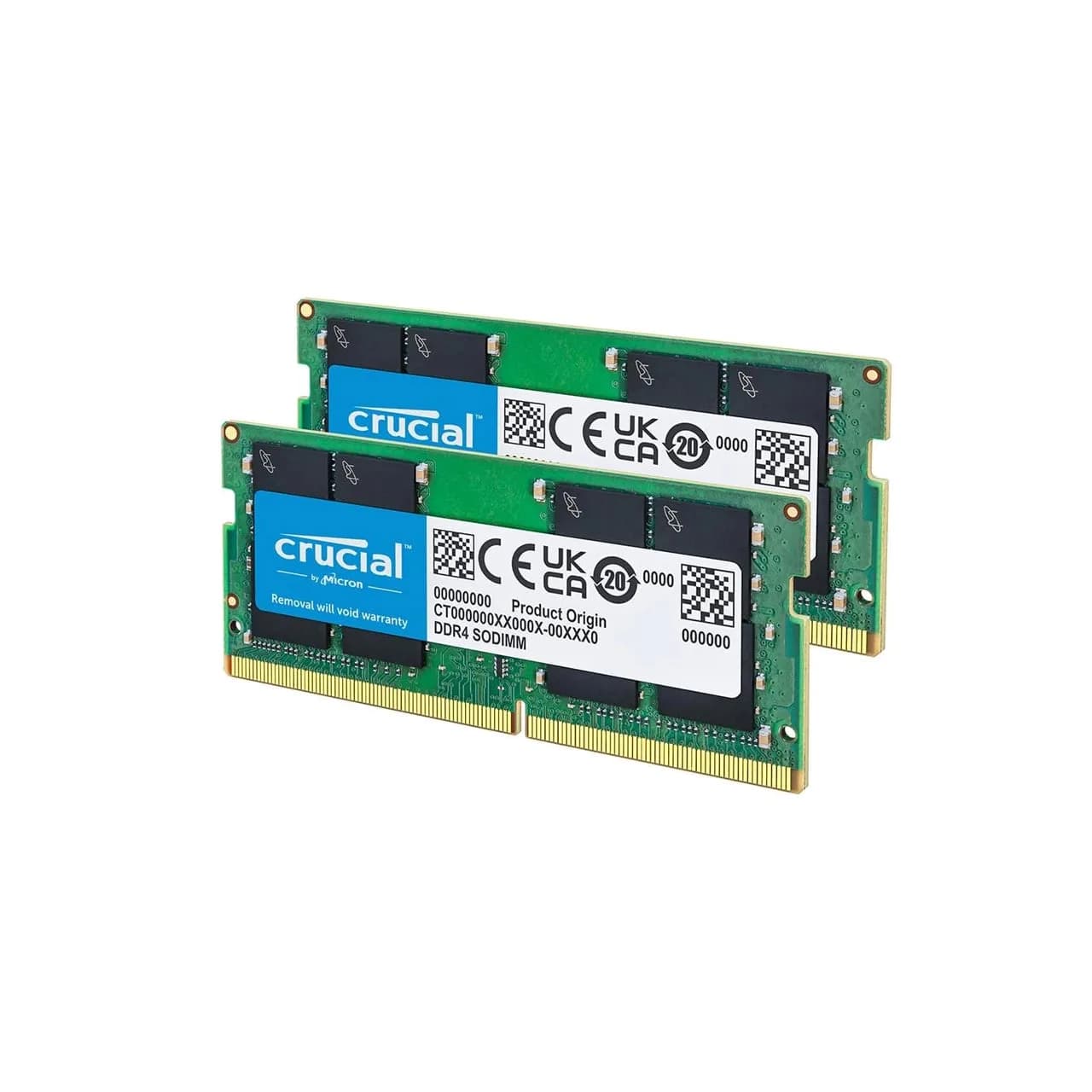 Crucial RAM 32GB DDR4 3200 MHz CL22 Laptop Memory - Pack of 2