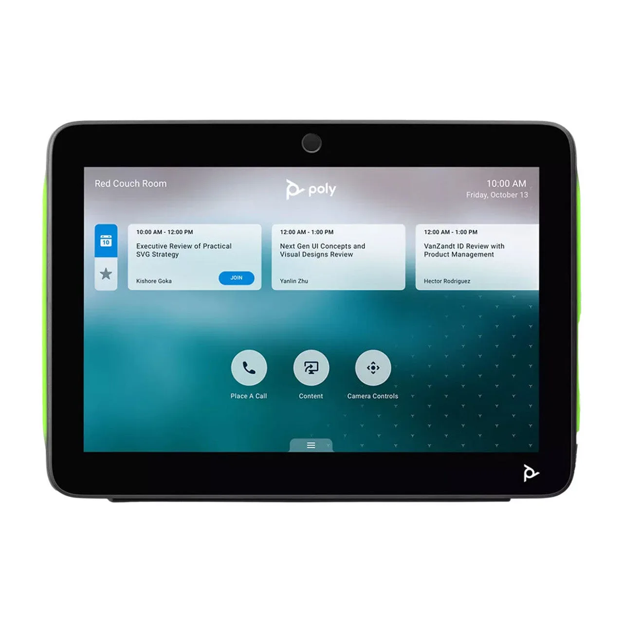 Poly TC10 Touch Controller for Video Conferencing - Wall Mountable 875K5AA