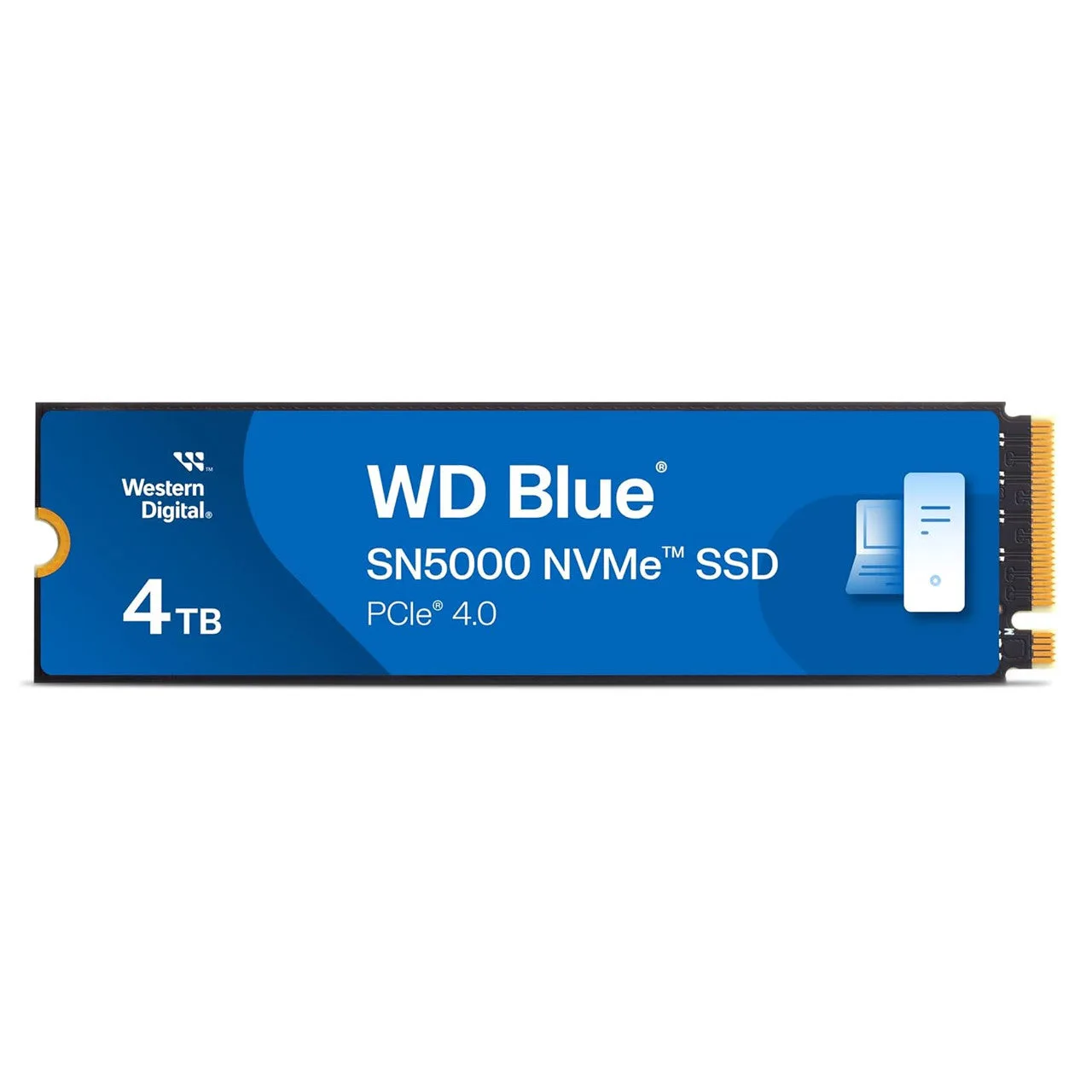WD 4TB Blue SN5000 NVMe Internal Solid State Drive SSD WDS400T4B0E