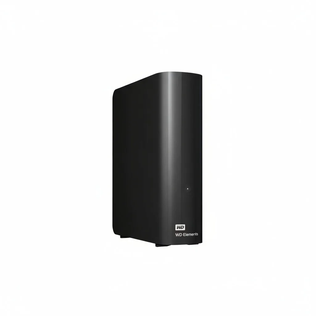 WD Elements Desktop External Hard Drive | USB 3.0 | 12TB–26TB - 12 TB