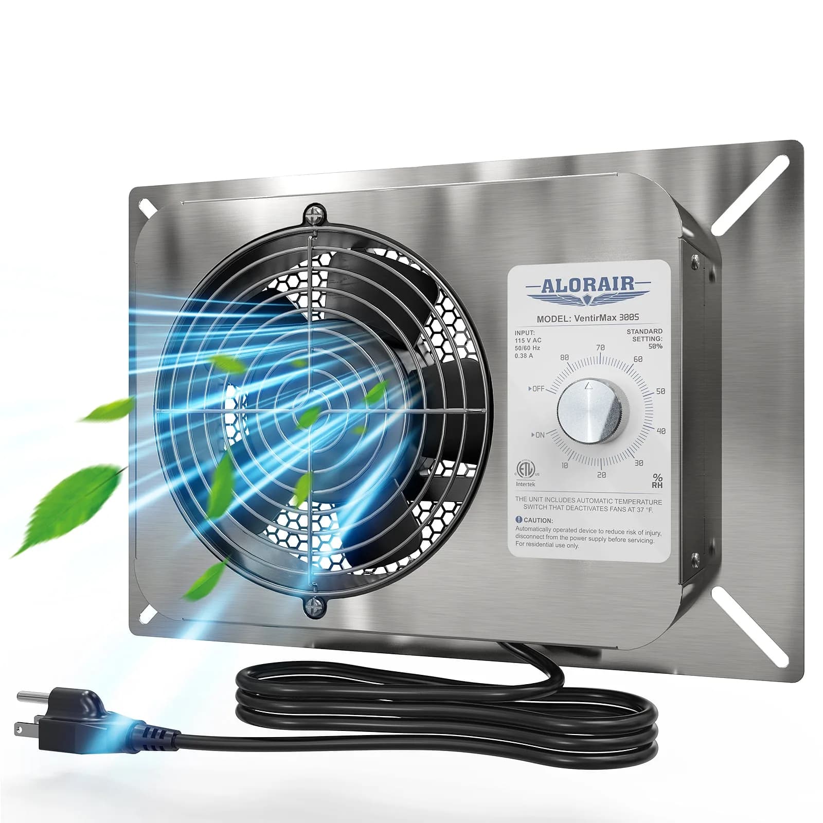 ALORAIR 300CFM Crawlspace Ventilation Fan | VentirMax 300S