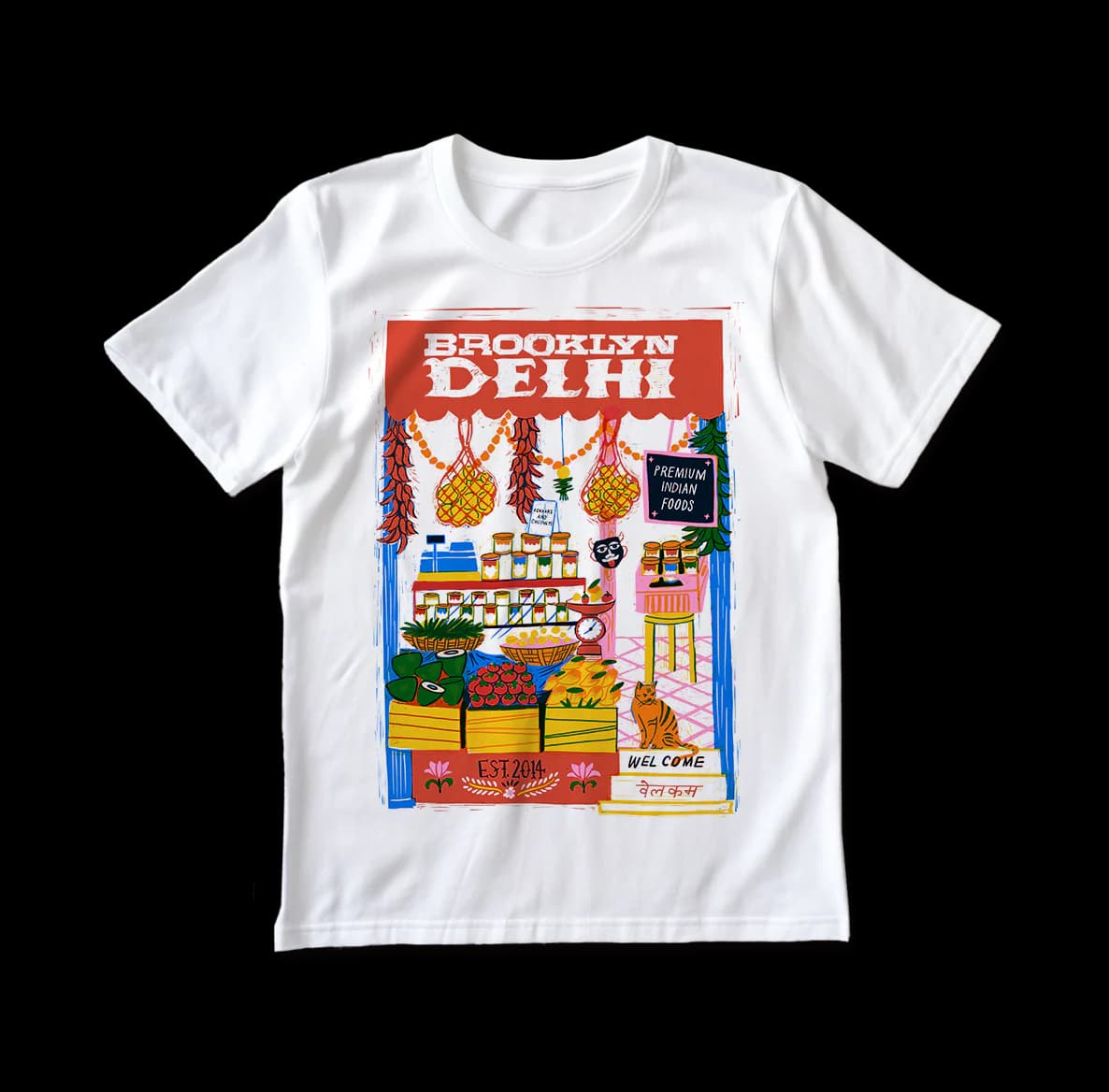 Brooklyn Delhi Market T-Shirt