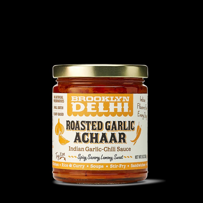Roasted Garlic Achaar