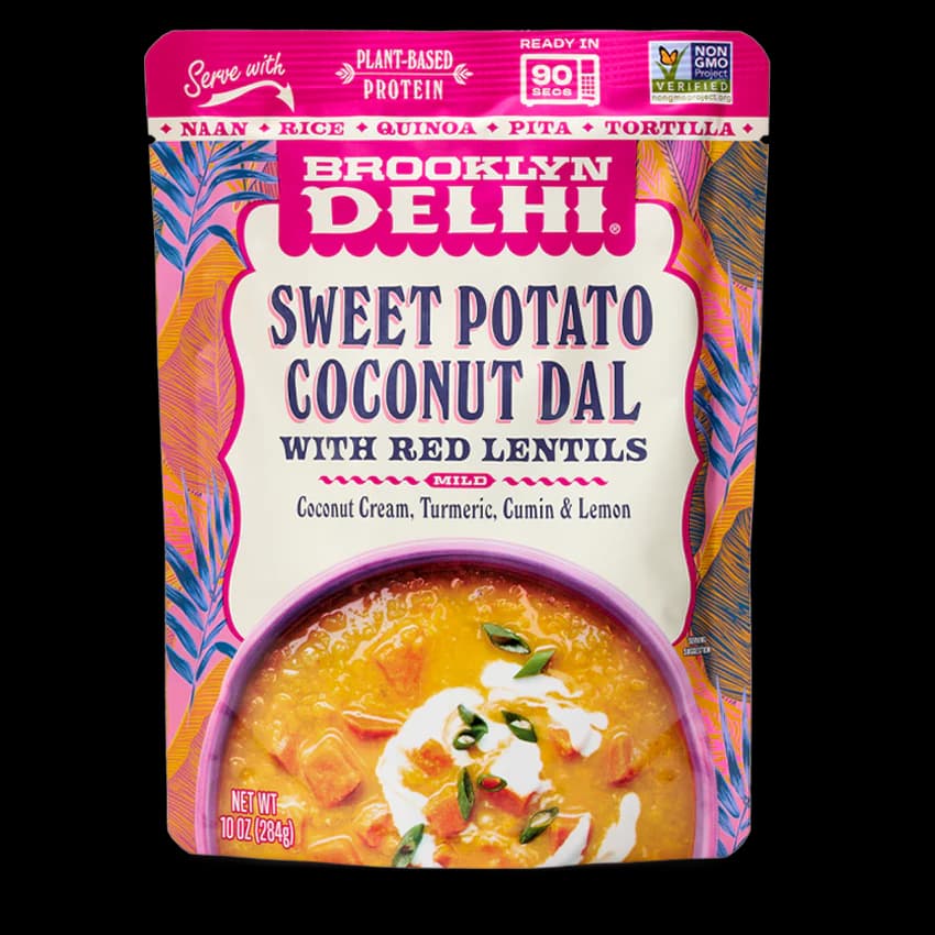 Sweet Potato Coconut Dal