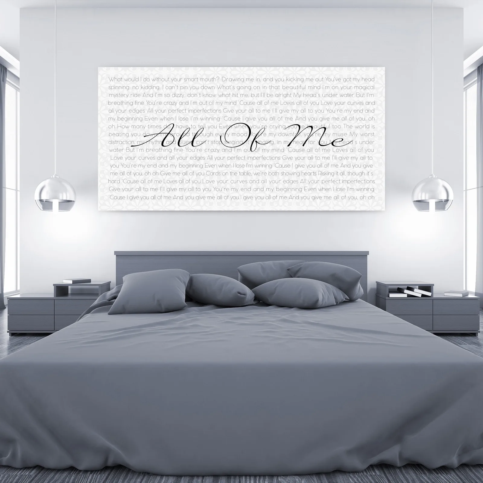 Lyric Canvas Art