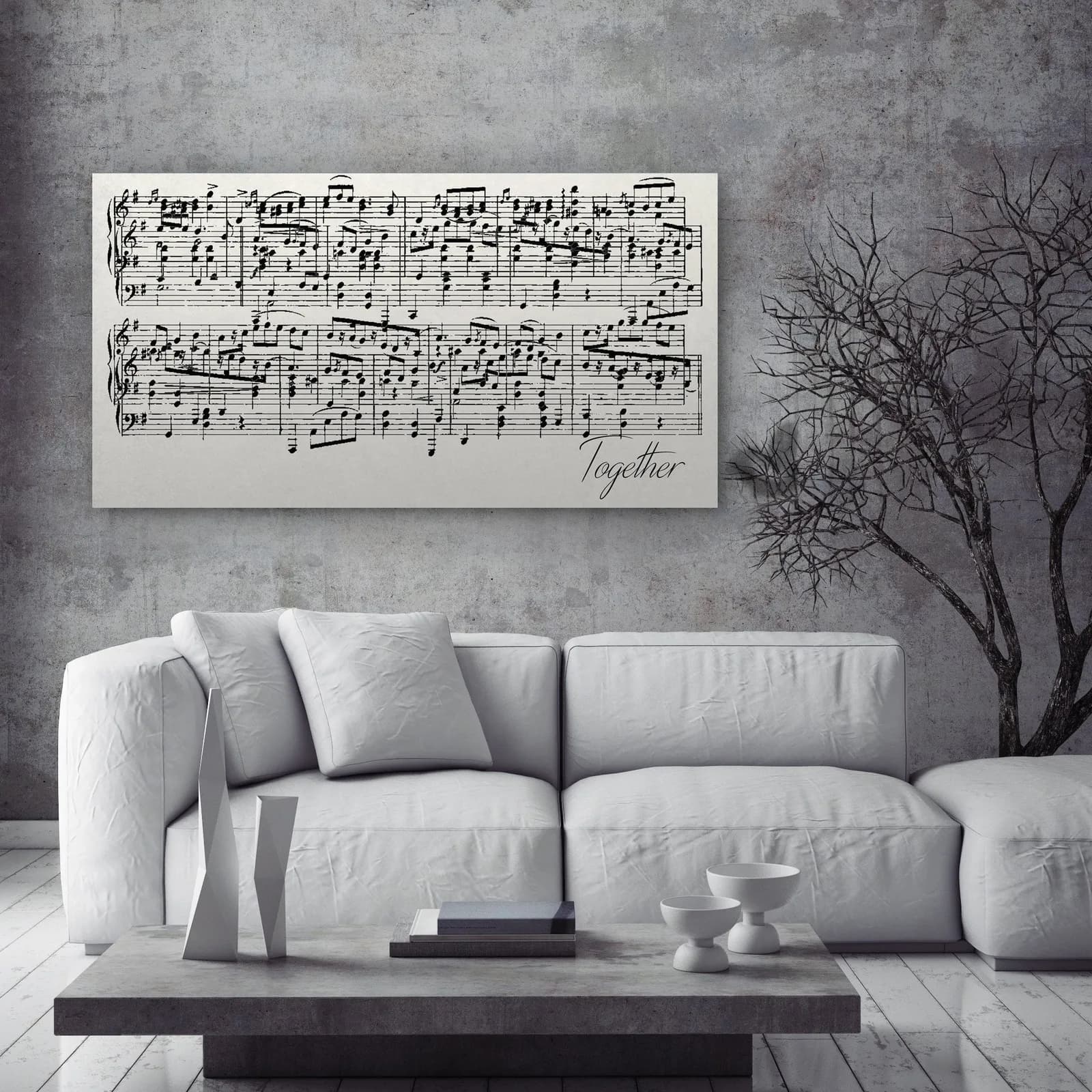 Sheet Music Wall Art