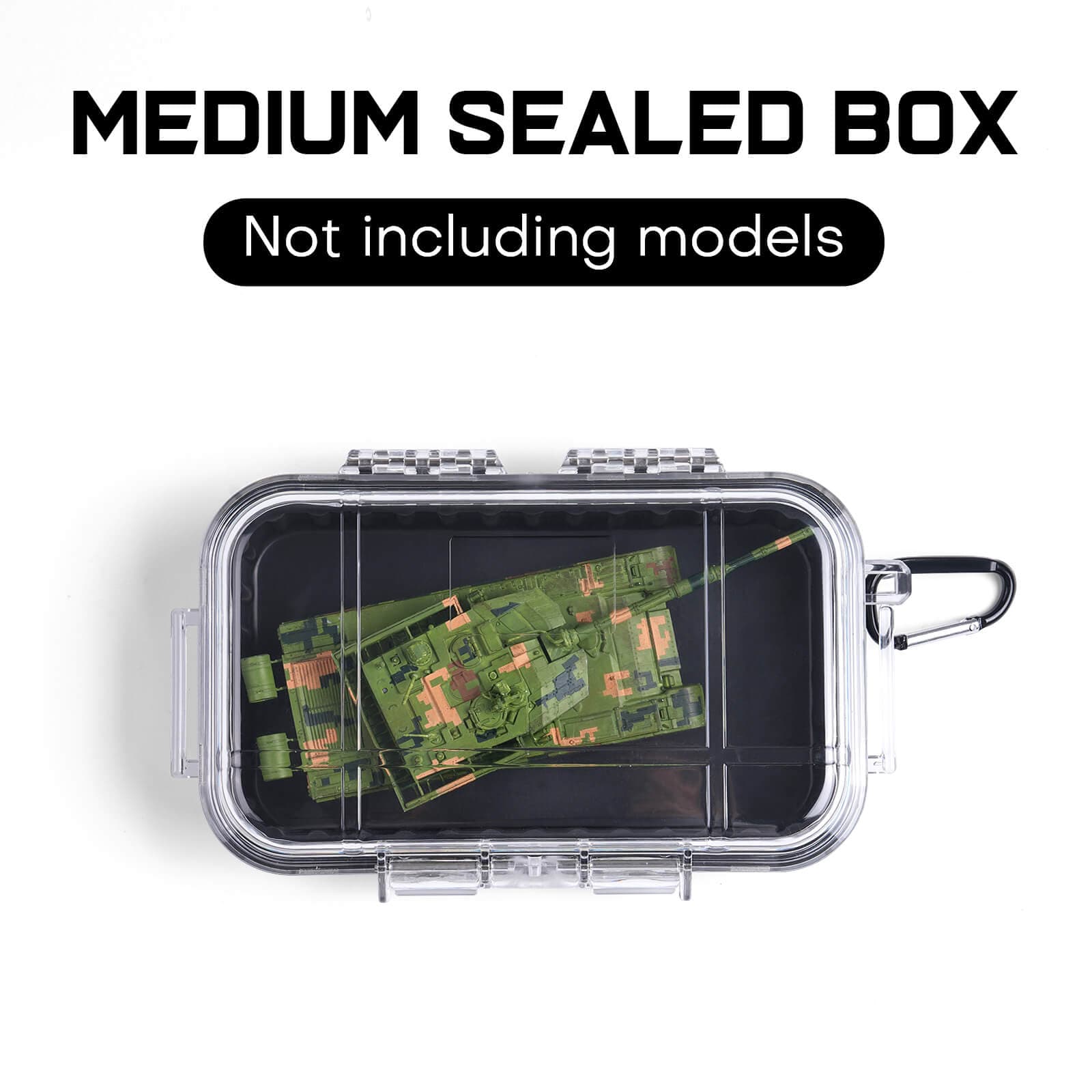 Clear Sealed Miniature Case for Ita Bag - Medium