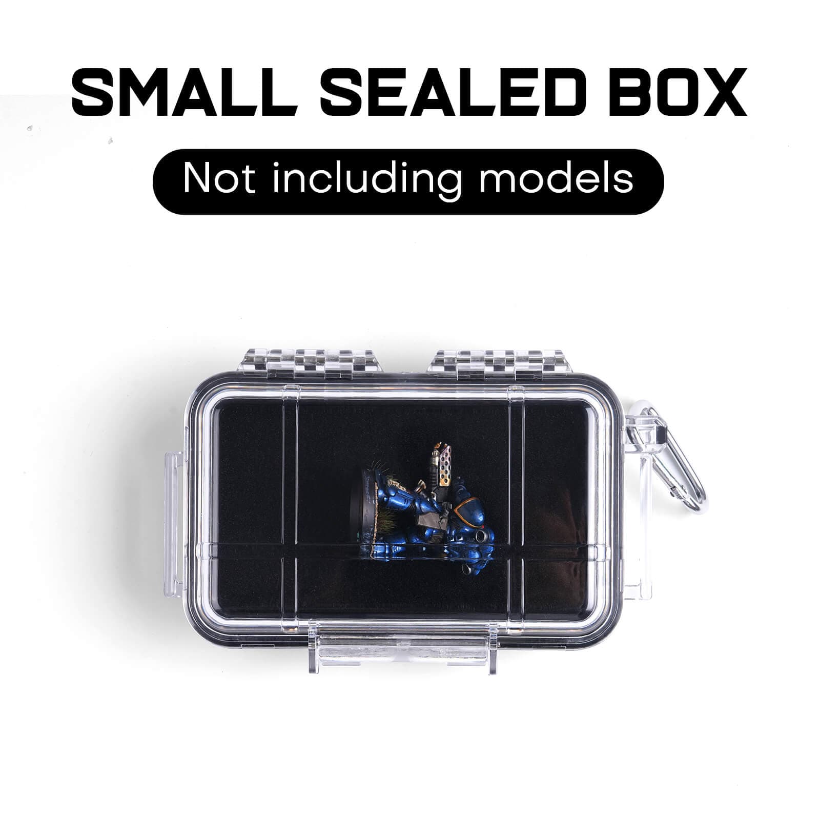 Clear Sealed Miniature Case for Ita Bag - Small