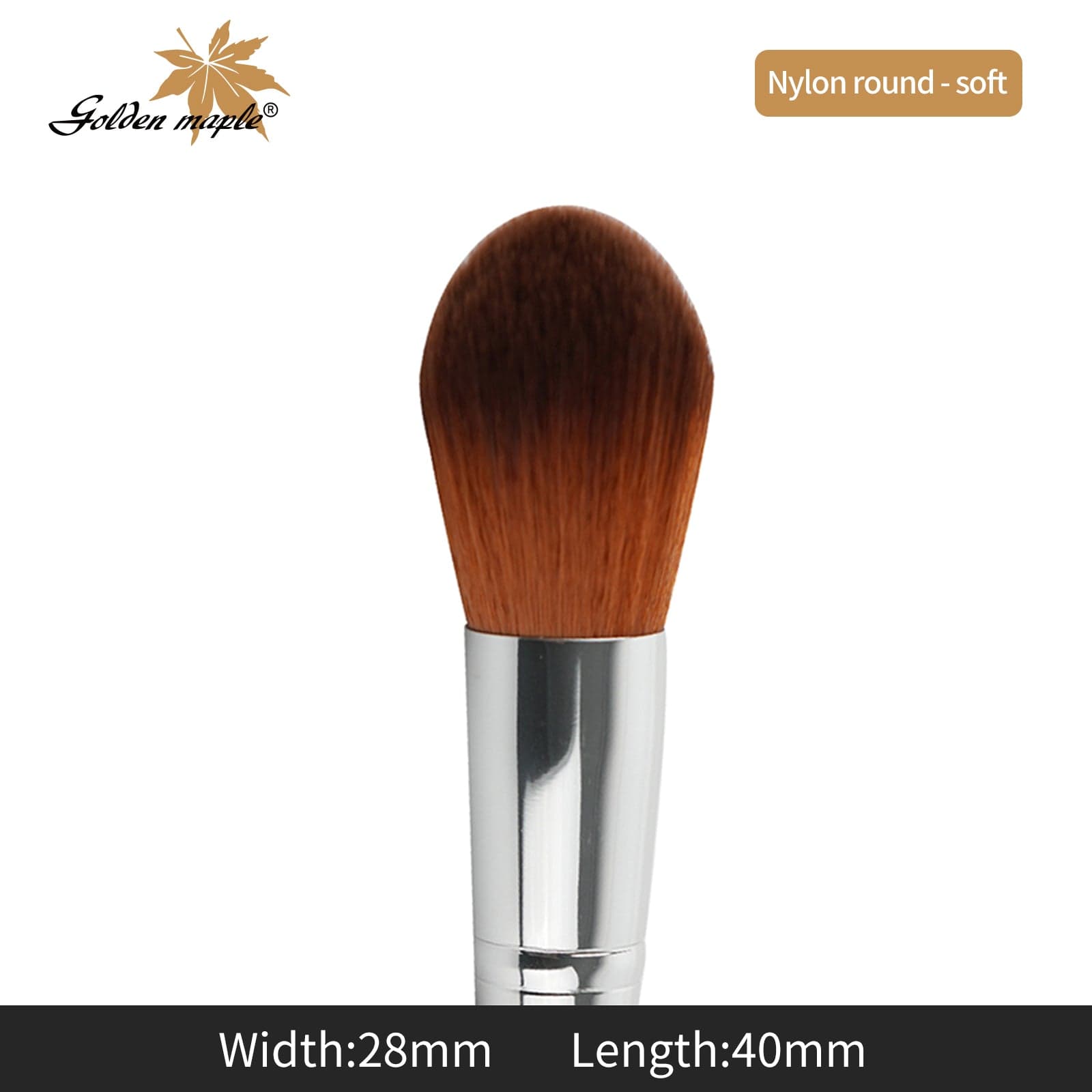 Nylon Dry Sweep / Clean Large Bristle Brush - Round