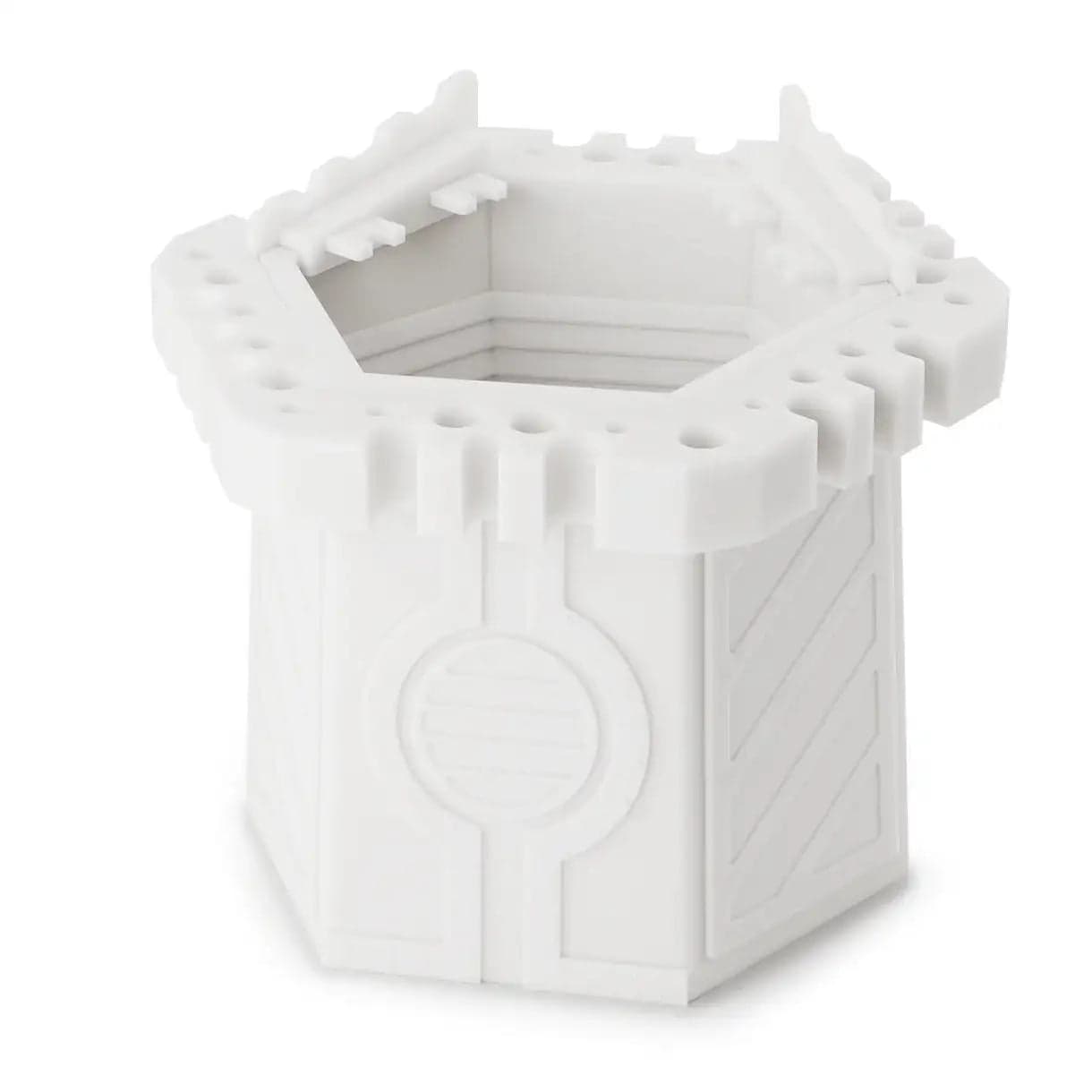 Plastic Brush Cup - Miniature Painting - White