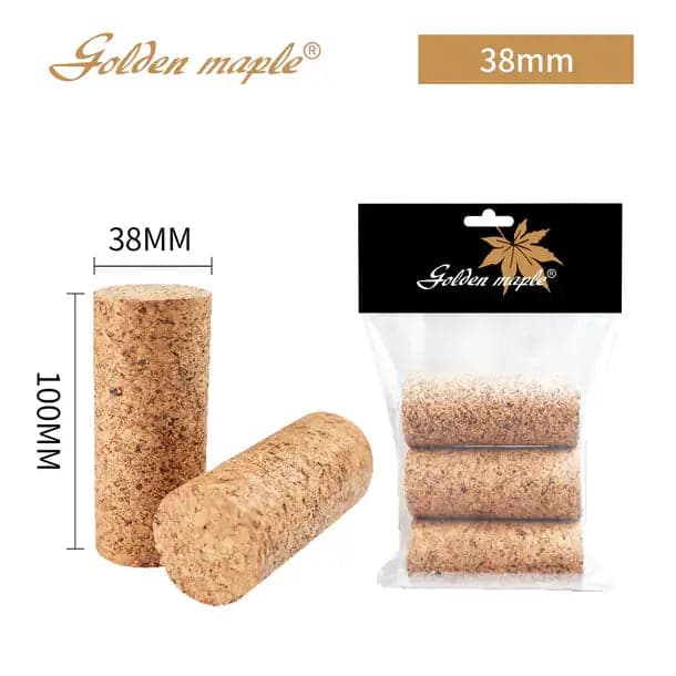 Simple Cork Handle - W: 38mm