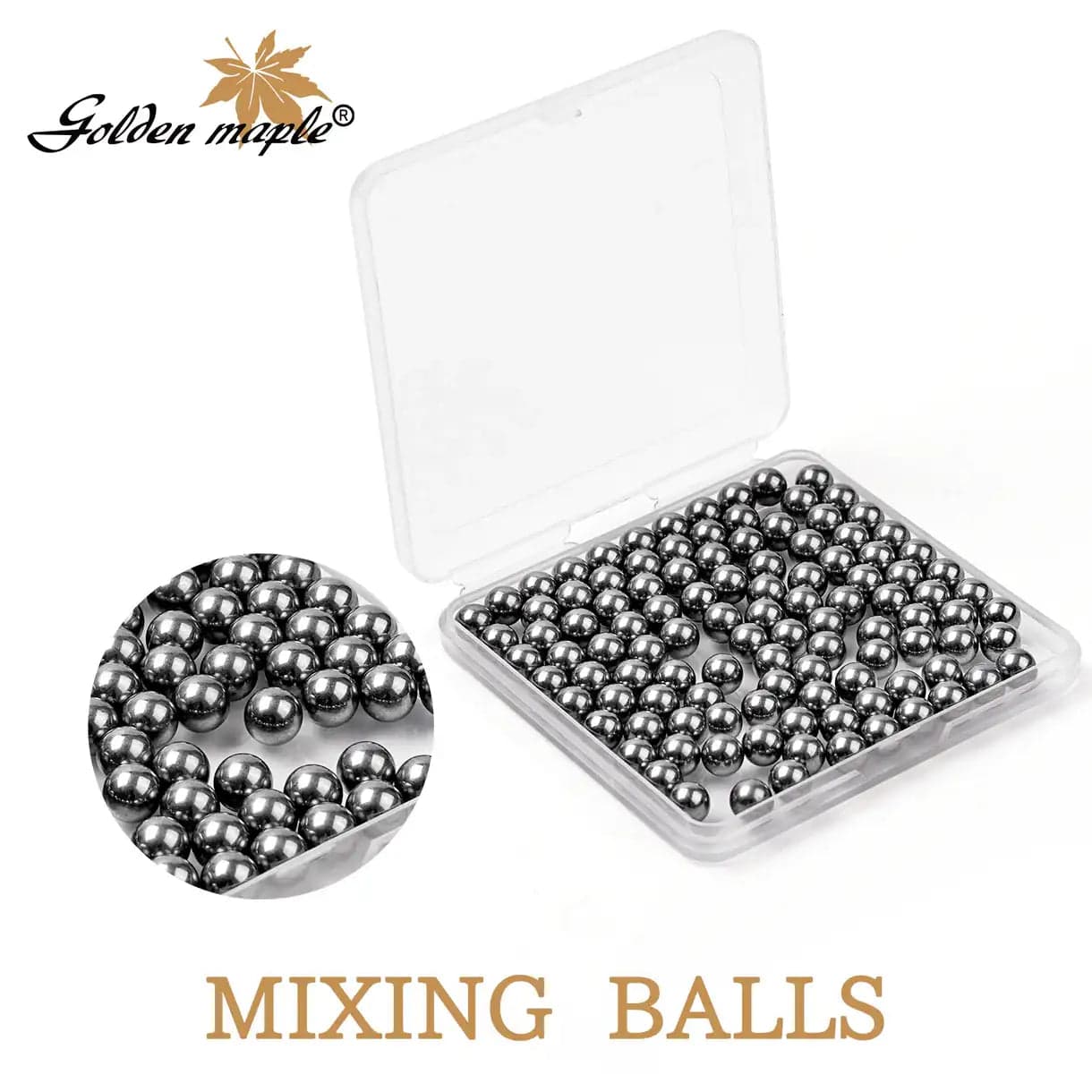 Stainless Steel Mixing Balls for Paint Bottles – Miniature Painting & Crafts