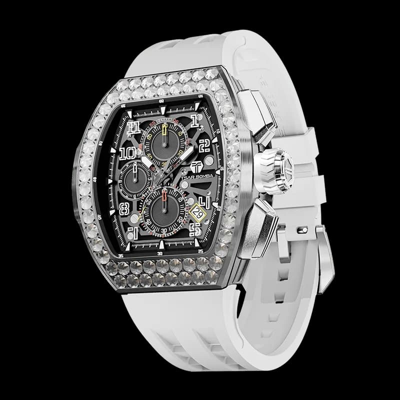 Atomic-Interchangeable Calendar Watch Zirconia Diamond Venus