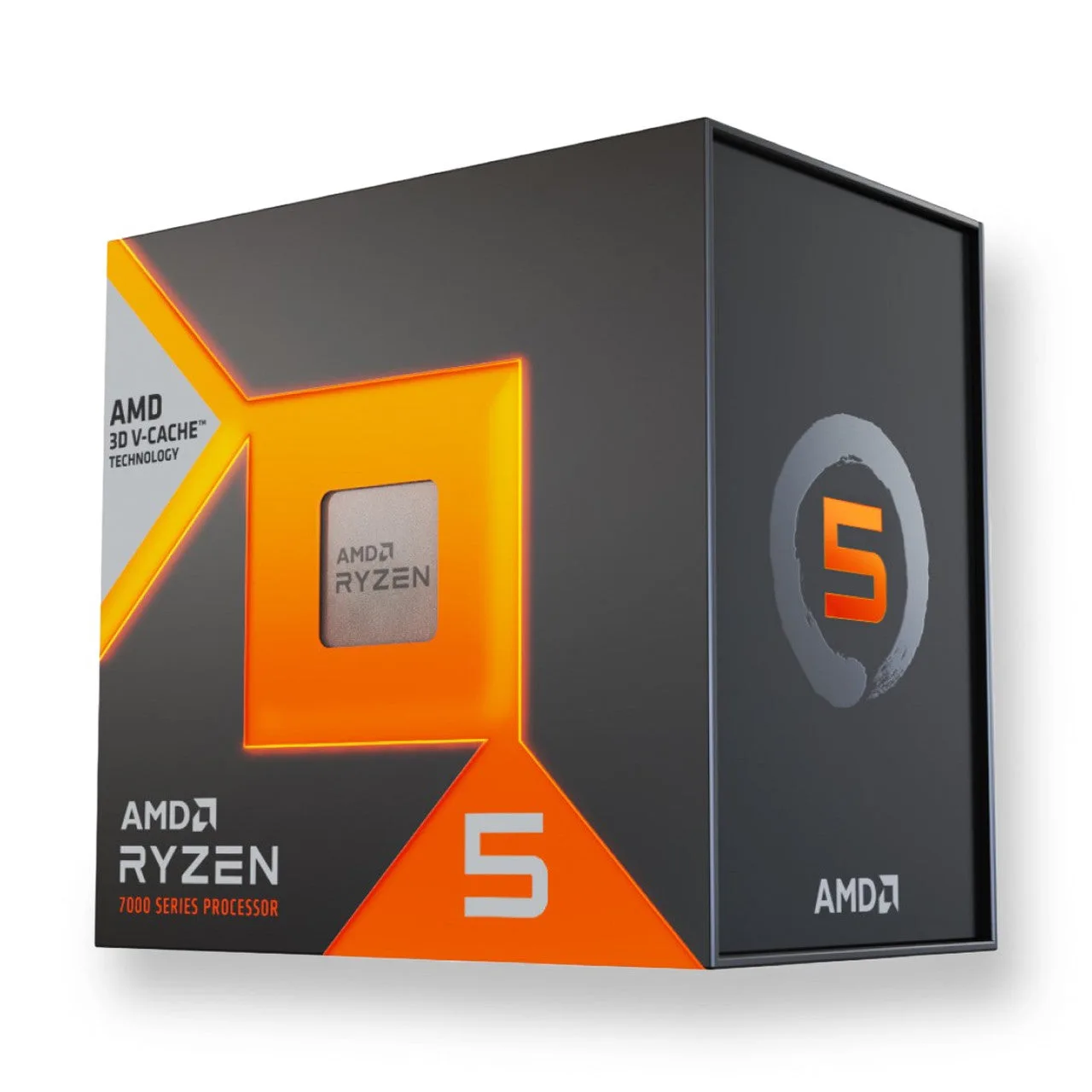 AMD Ryzen 5 7500X3D | 6-Core 4.1GHz AM5 3D V-Cache Radeon iGPU CPU | 100-1000001904WOF — photo 1 of 1