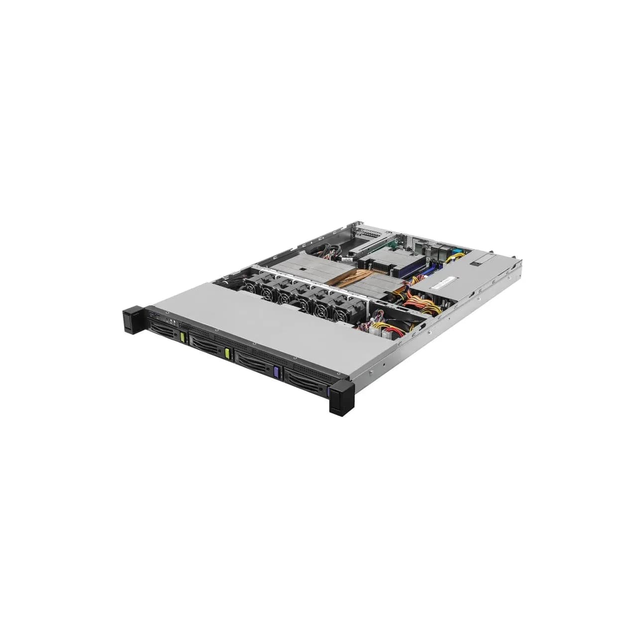 ASRock Rack 1U Barebone Server AMD EPYC 4005/4004 & Ryzen 9000/8000/7000, 4 Hot-Swap Bays (2 Hybrid NVMe/SATA), Dual 1G LAN, - 1U4L2E-B650 RPSU — photo 1 of 1