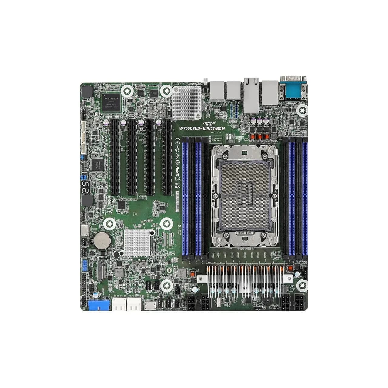 ASRock Rack Server Motherboard | Intel Core Ultra Processors | LGA 1851 | Micro-ATX | W880D4U