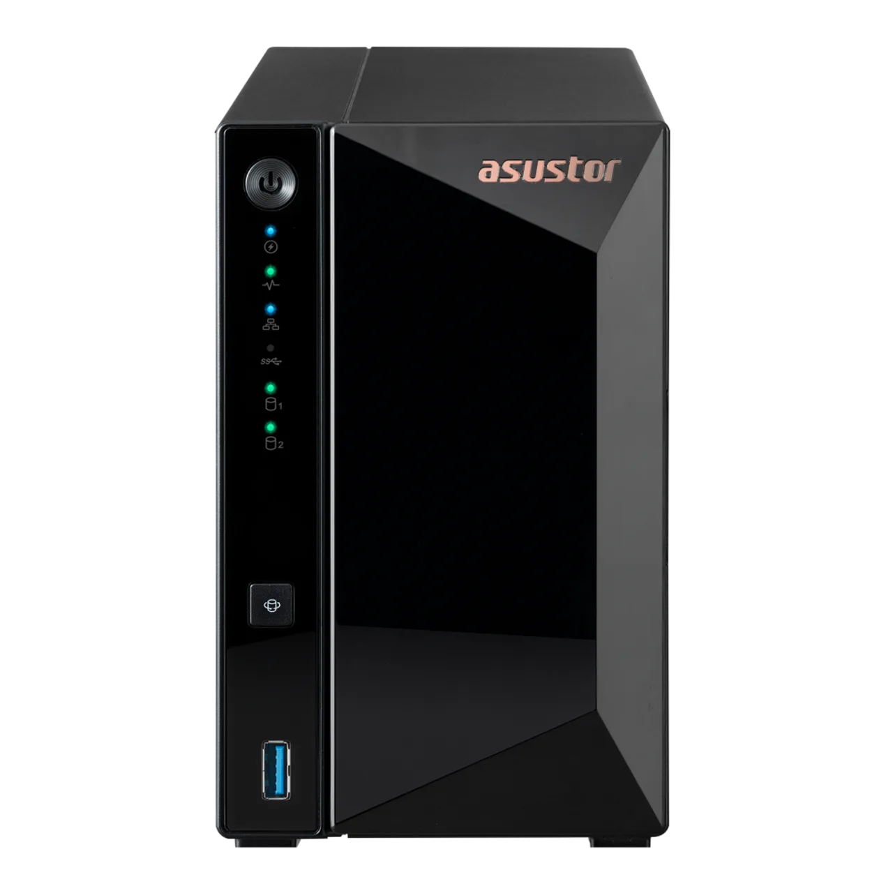 Asustor Drivestor 2 Pro Gen2 2 Bay NAS, Quad-Core 1.7GHz CPU, 2.5Gbe Port, 2GB DDR4 (Diskless) AS3302T v2 — photo 1 of 1