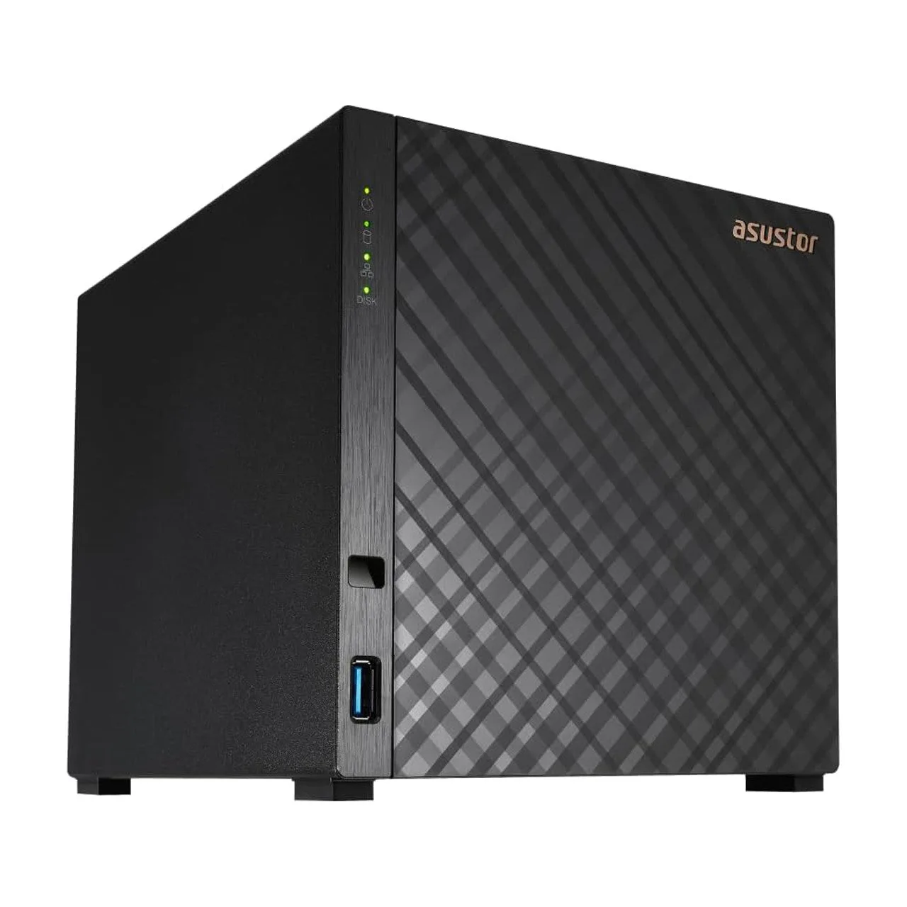 Asustor Drivestor 4 Gen 2 ,4 Bay NAS, Quad-Core 1.7GHz CPU, 2.5GbE Port, 1GB DDR4, Three USB 3.0 (Diskless) AS1204T — photo 1 of 1