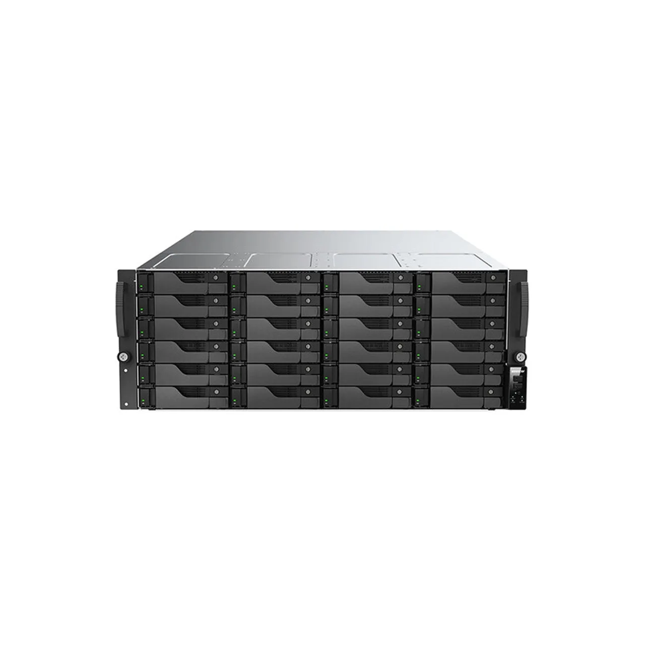 Asustor Lockerstor 24 Pro Gen2 24 Bay NAS, AMD Ryzen 7 Pro 7745 ,2x10GbE Ports, 16GB ECC DDR5, 4U Rackmount - AS7224RDX