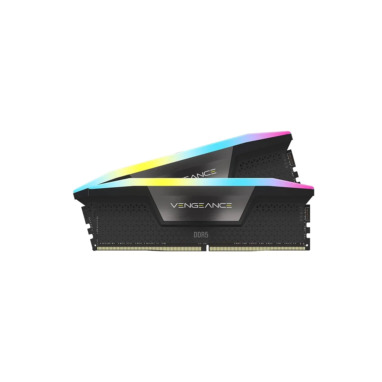 Corsair VENGEANCE RGB DDR5 32GB (2x16GB) 6400MHz CL32 Desktop Memory | Intel XMP | iCUE Compatible | Black | CMH32GX5M2B6400C32 — photo 1 of 1