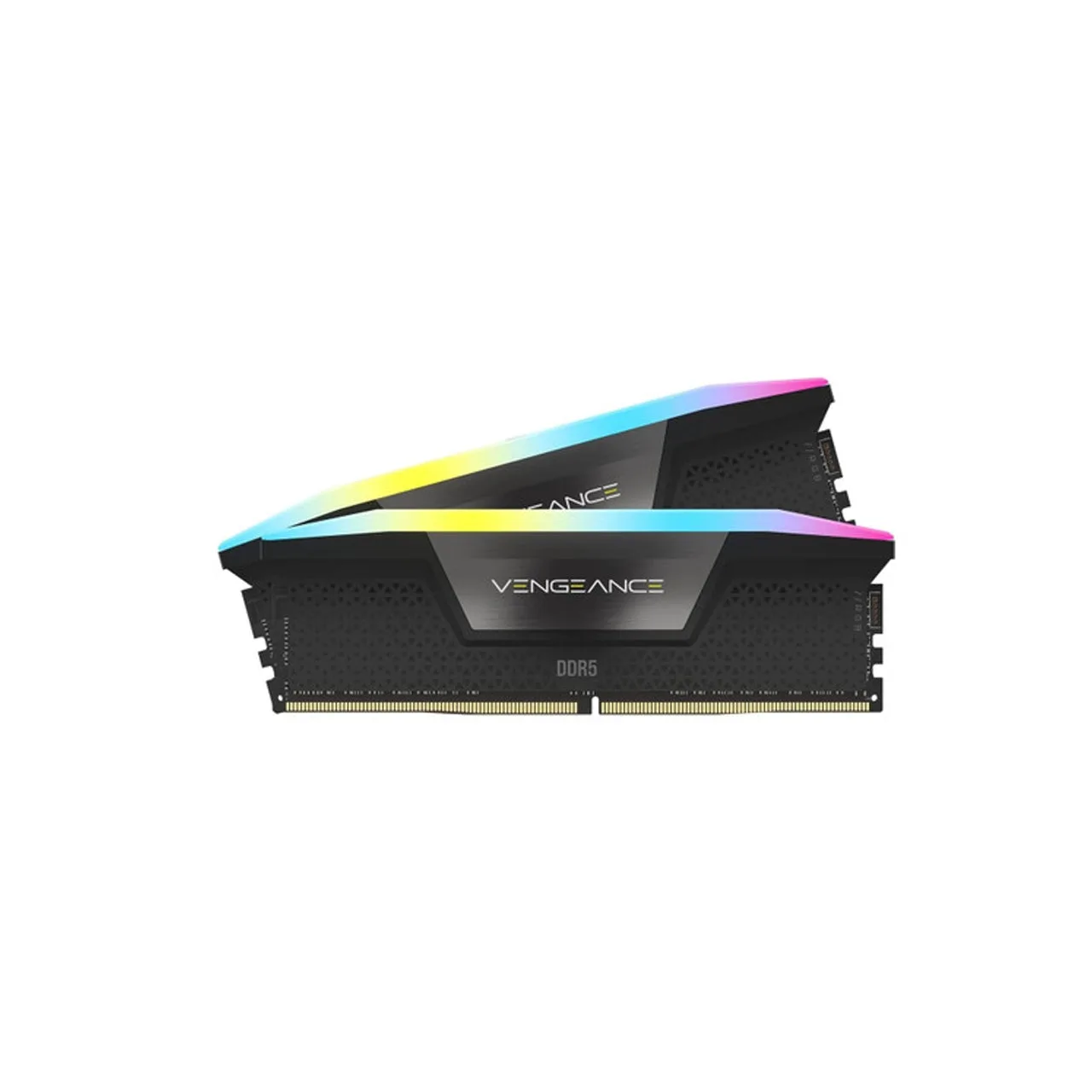 Corsair Vengeance RGB DDR5 RAM 32GB (2x16GB) 6000MHz Intel XMP iCUE Compatible Computer Memory (Black) - CMH32GX5M2B6000C38 — photo 1 of 1