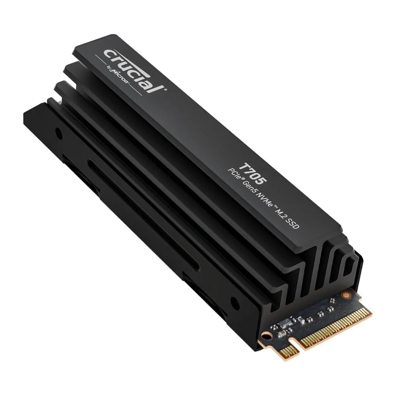 Crucial T705 2TB PCIe Gen5 NVMe M.2 SSD with Heatsink | 14,500MB/s | CT2000T705SSD5 — photo 1 of 1