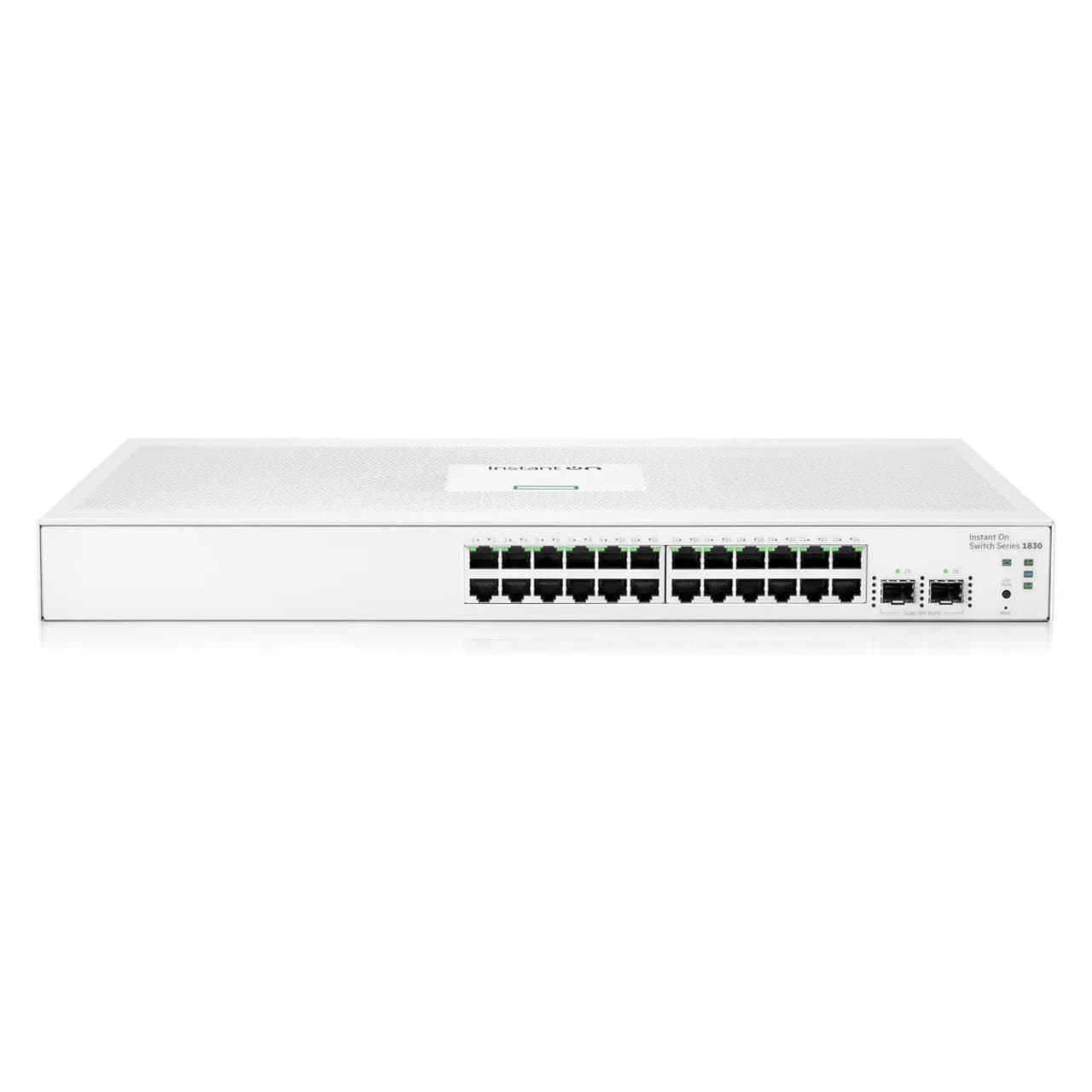 HPE Networking Instant On 1830 24-Port Gb Smart Switch - 24x 1G | 2X SFP | Fanless | US Cord | JL812A#ABA — photo 1 of 1