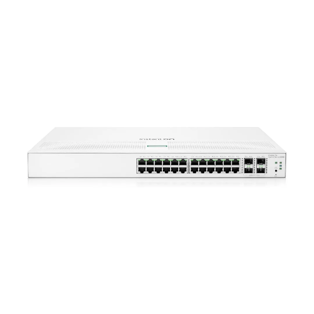 HPE Networking Instant On 1930 24-Port Gb Ethernet 24xGE, 4X 1G, 10G SFP+, L2+ Smart Switch US Cord | JL682A#ABA — photo 1 of 1