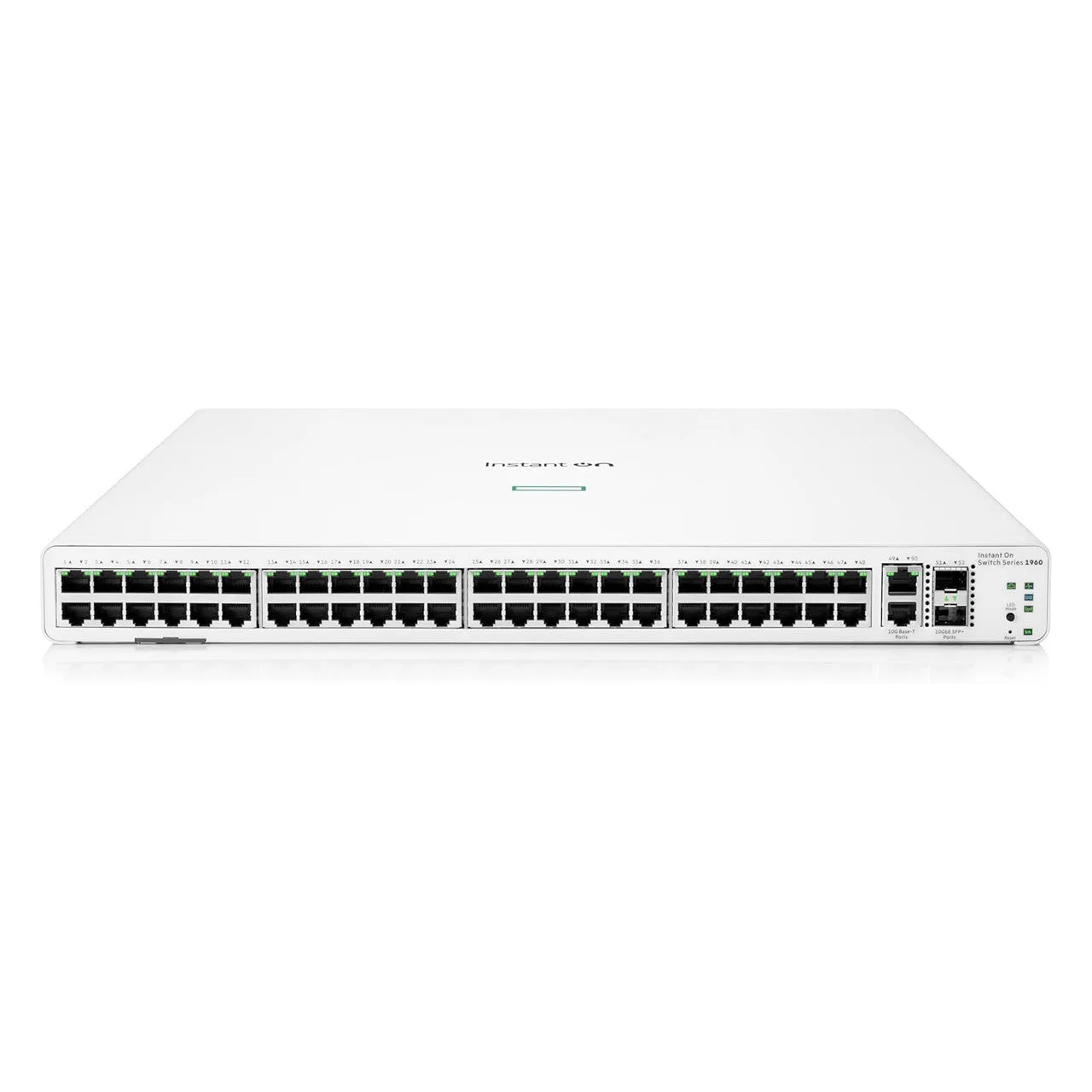 HPE Networking Instant On 1960 48-Port Gb Smart Switch-48x 1G | 2X SFP+ | 2x10GBase-T | JL808A#ABA