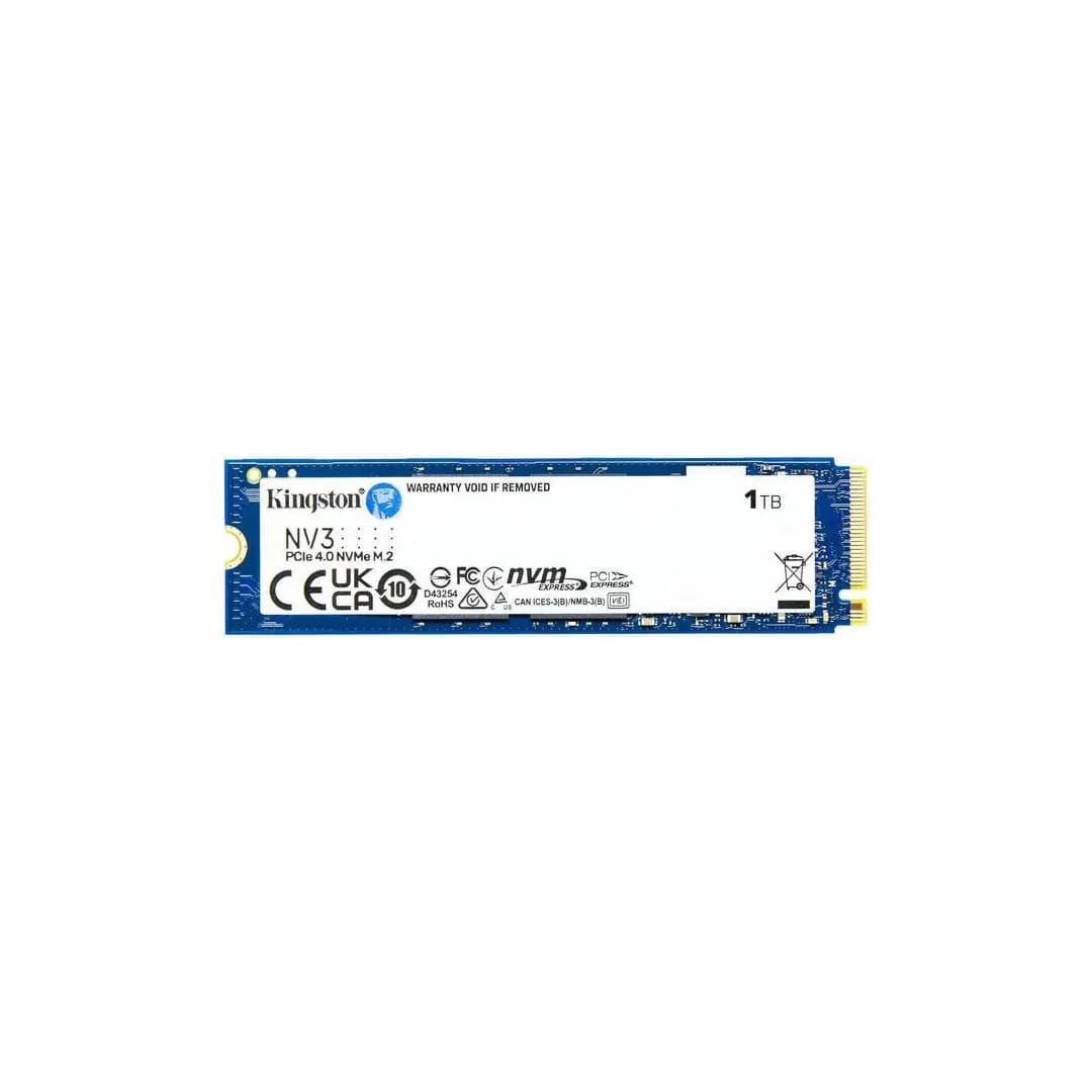 Kingston NV3 1TB M.2 2280 NVMe SSD | PCIe 4.0 Gen 4x4 | Up to 6000 MB/s SNV3S/1000G — photo 1 of 1