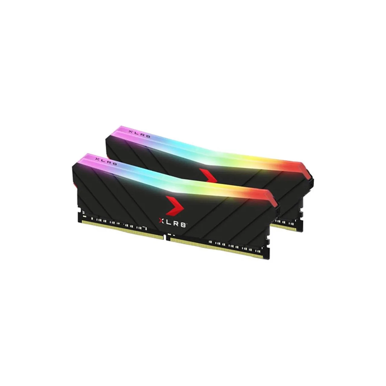 PNY XLR8 RGB Gaming 32GB (2x16GB) DDR4 DRAM 3200MHz (PC4-25600) CL16 1.35V Desktop Memory - MD32GK2D4320016XRGB — photo 1 of 1