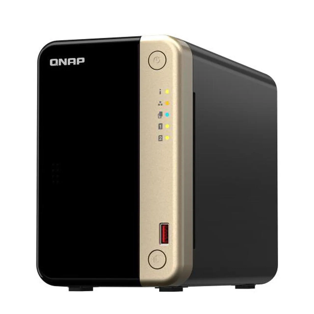 QNAP 2 Bay High-Performance Desktop NAS with Intel Celeron Quad-core Processor, M.2 PCIe Slots and Dual 2.5GbE Network Connectivity (Diskless) — photo 1 of 1