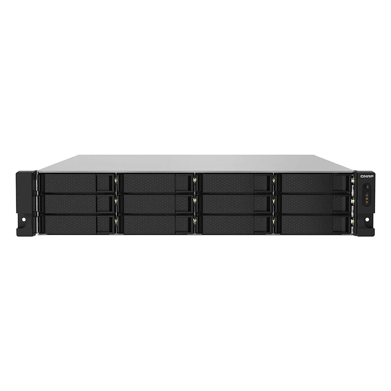 QNAP 2U 12-Bay ARM-based 2.5G &10G NAS, Quad Core 1.7GHz, 4GB DDR3 RAM, 2 x 10GbE SFP+, Redundant PSU TS-1232PXU-RP-4G-US — photo 1 of 1