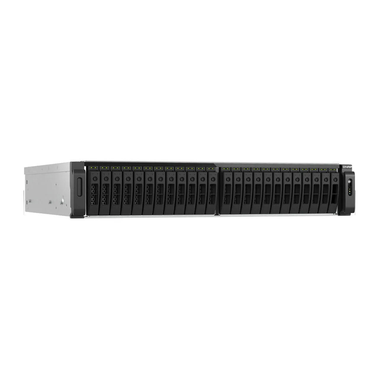 QNAP 2U 30-bay 2.5" SATA 6Gbps all-flash NAS, AMD Ryzen 5 7000 series 6C12T, 32GB DDR5 non-ECC RAM TS-H3077AFU-R5-32G-US