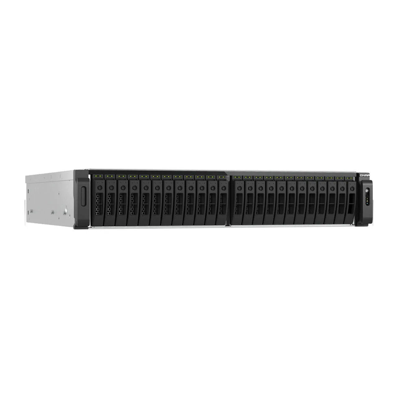 QNAP 2U 30-bay 2.5" SATA 6Gbps all-flash NAS, AMD Ryzen 7 7000 series, 64GB DDR4 non-ECC RAM TS-H3077AFU-R7-64G-US