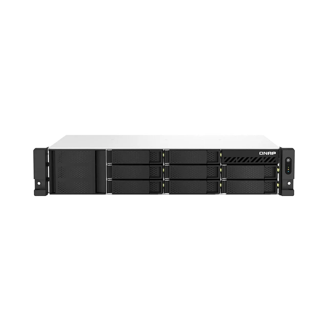 QNAP 2U 8-bay short depth rackmount NAS, Intel Celeron N5095 4C/4T, 8GB RAM On-Board, Redundant PSU TS-864EU-RP-8G-US — photo 1 of 1