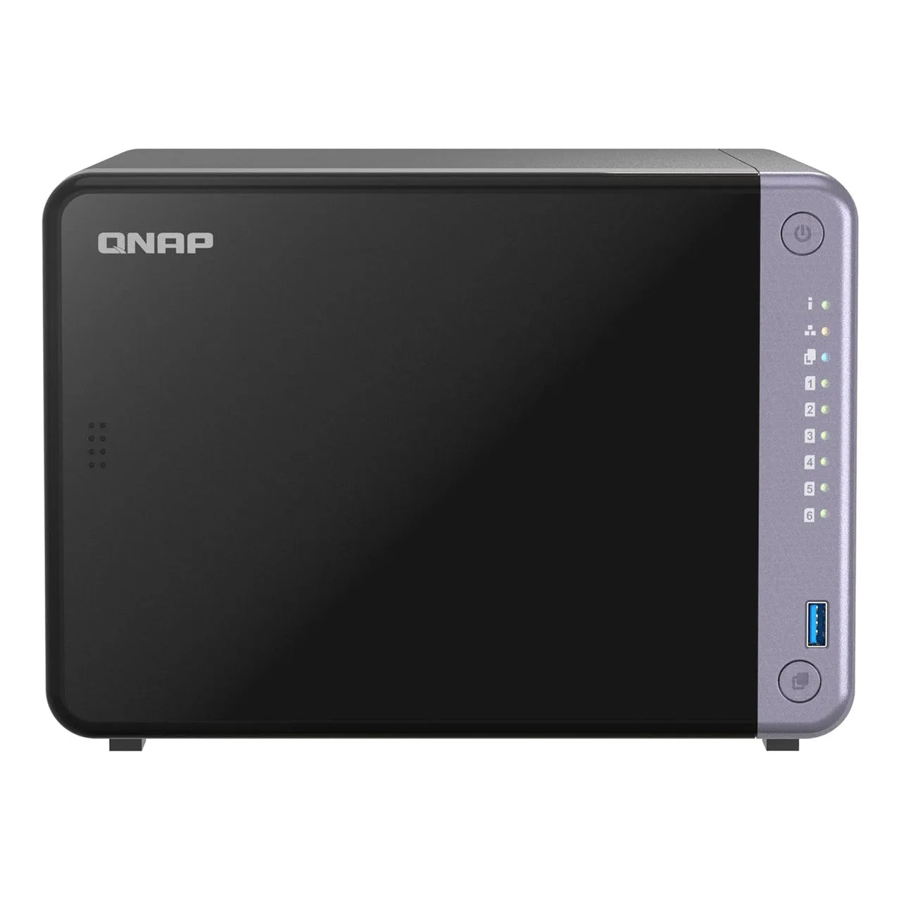 QNAP 6-Bay ARM-based NAS, Quad Core 2.0GHz, 4GB DDR4 RAM, 10GbE(SFP+), 2.5GbE and PCIe Gen3 Expansion Slot TS-632X-4G-US — photo 1 of 1