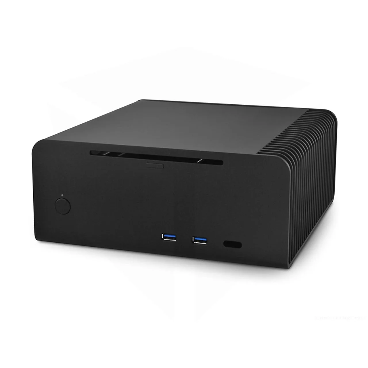 Streacom FC8 V3 Compact Fanless ITX Case | Optical Drive support (Black) ST-FC8B-ALPHA-OPT — photo 1 of 1