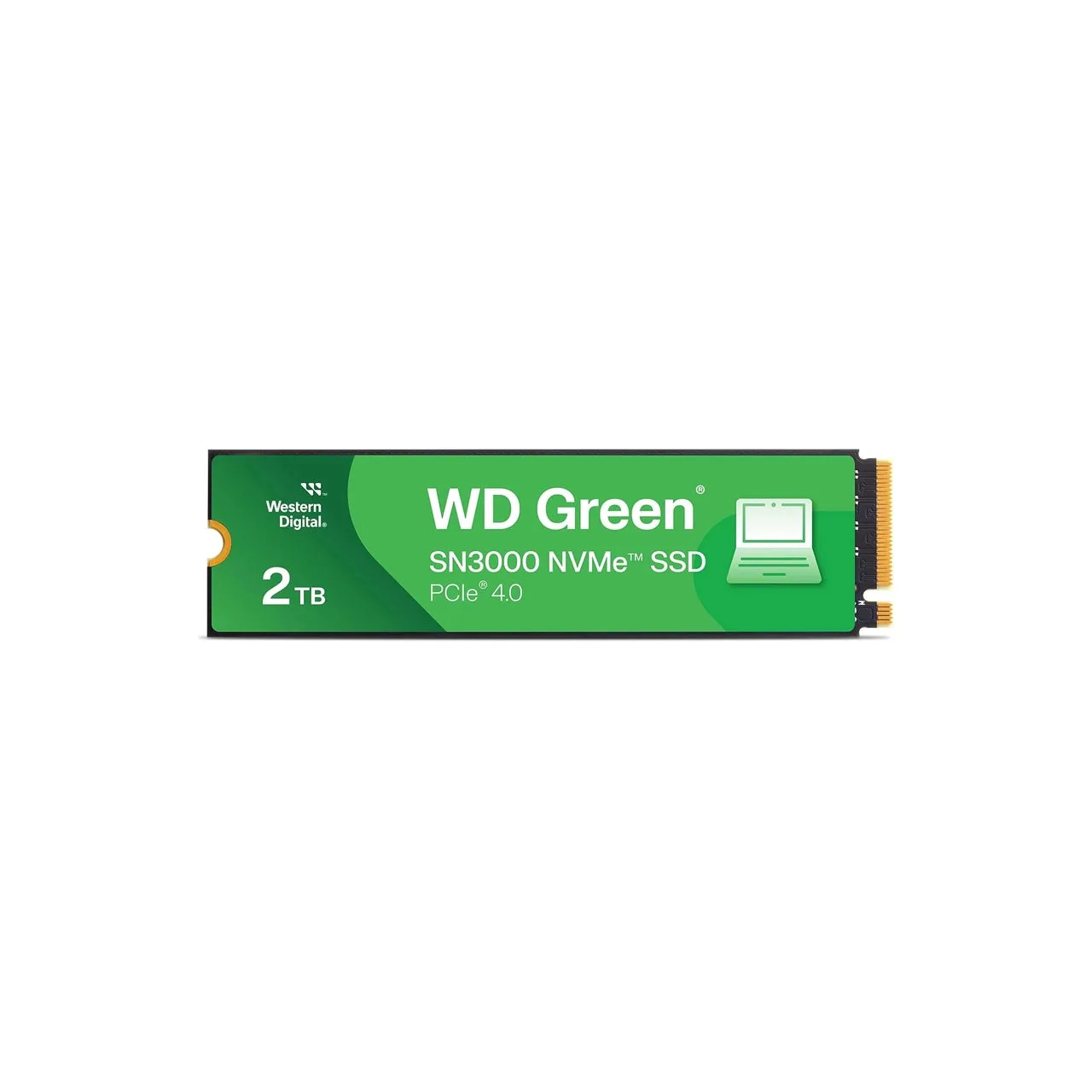 WD Green SN3000 2TB M.2 2280 NVMe Internal SSD, Up to 5,000MB/s Read - WDS200T4G0E — photo 1 of 1