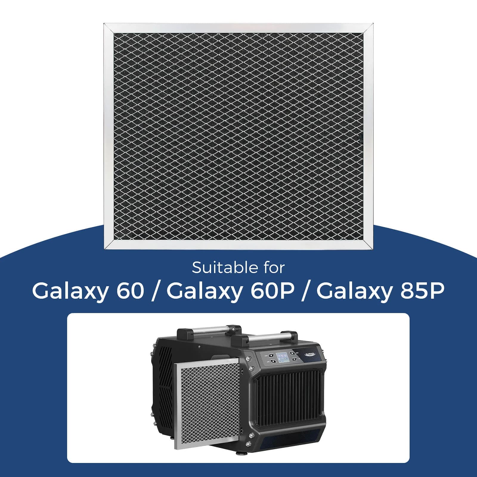AlorAir® 1 Pack MERV-1 Filter for Crawl Spaces Dehumidifiers Galaxy 60/60P/Galaxy 85P — photo 1 of 1