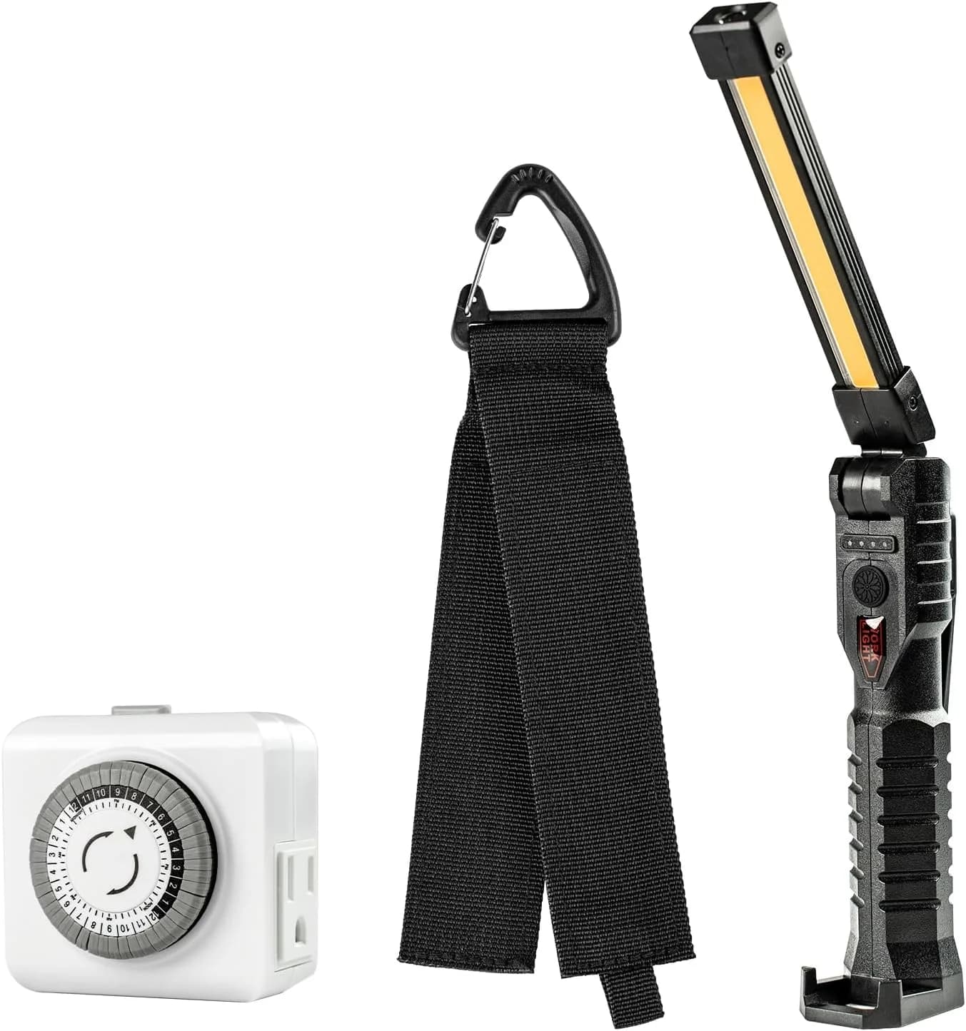 AlorAir Crawlspace Dehumidifiers Accessories Package, 1*Timer + 1*Portable Crawl Space Light + 1*Extension Cord Organizer — photo 1 of 1